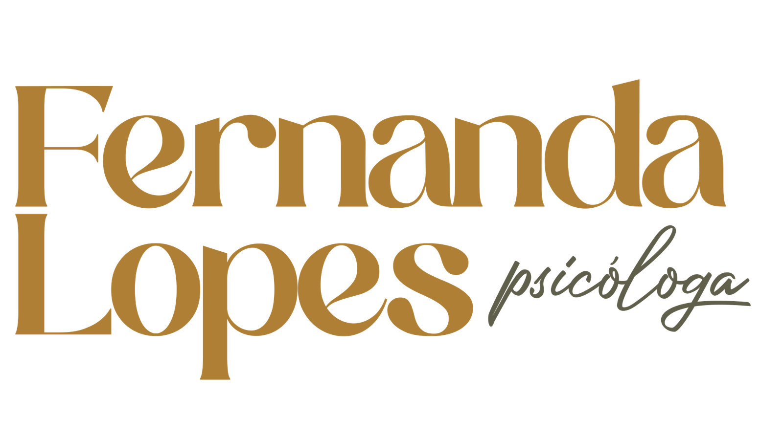 Psicóloga Fernanda Lopes — Especialista em Psicologia Clínica e Organizacional